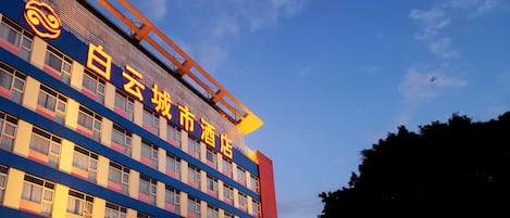 Front of property – evening/night