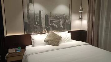 In-room safe, desk, blackout drapes, iron/ironing board