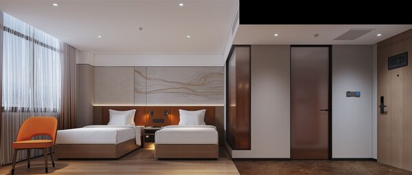 Business Double or Twin Room | In-room safe, desk, blackout drapes, iron/ironing board - Baiyun City Hotel (Guangzhou)