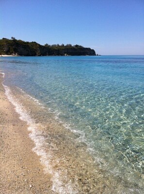 On the beach, water skiing - Villa Giada (Tropea)