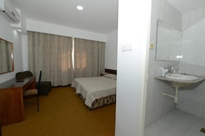 Pillow-top beds, in-room safe, desk, free cots/infant beds