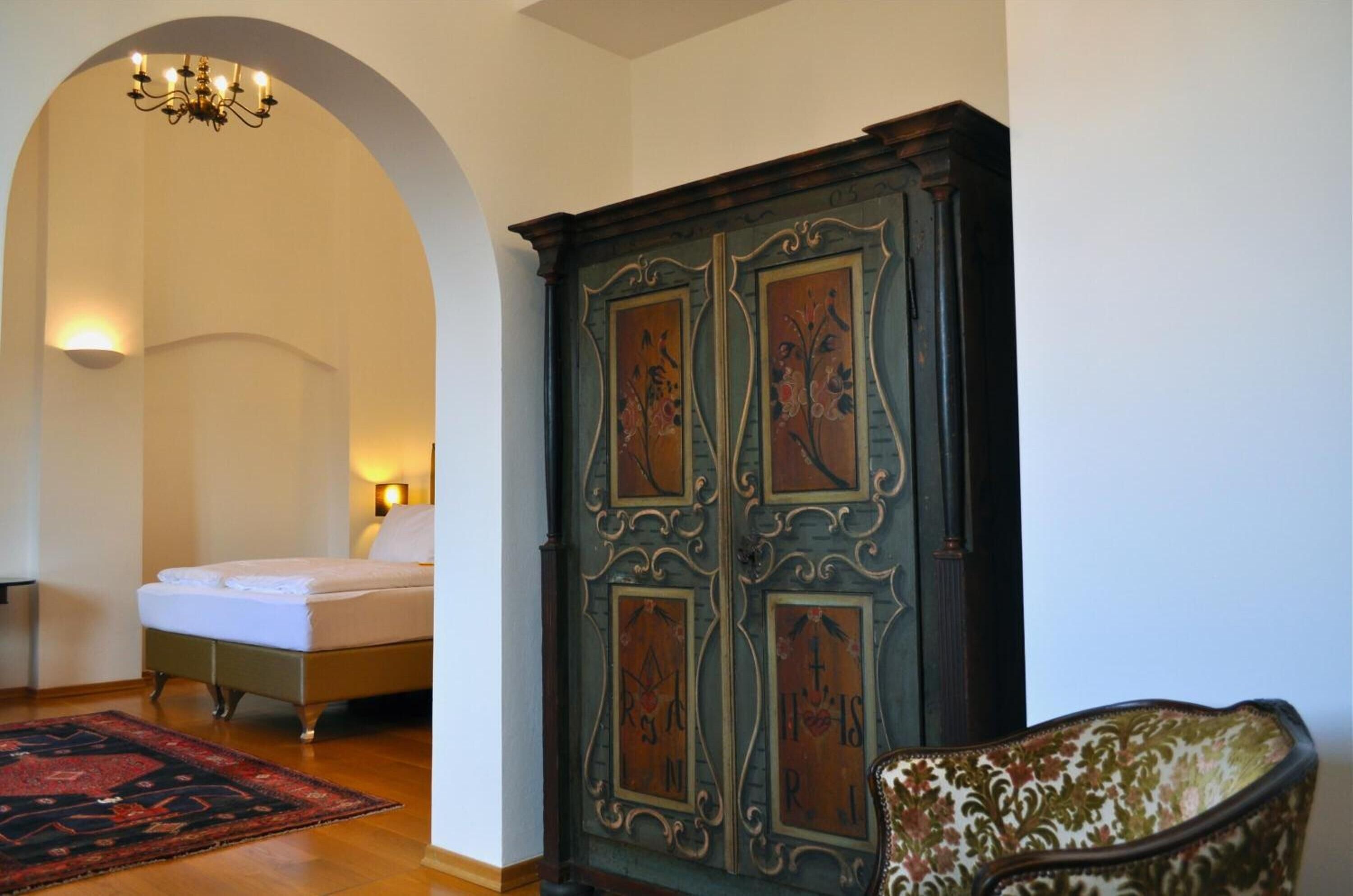 luxury double room | hypo-allergenic bedding, in-room safe, individually decorated