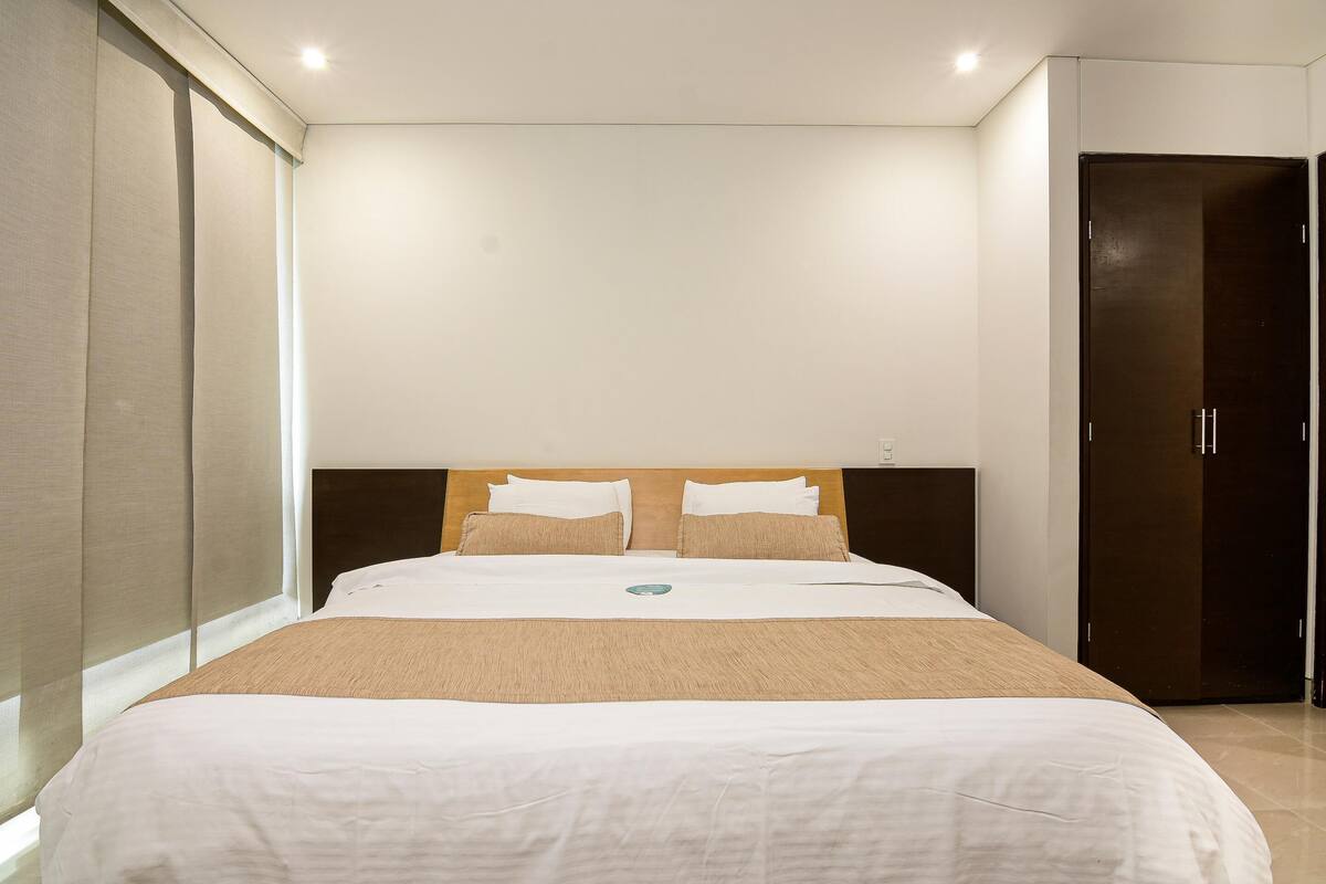 Premium bedding, down duvets, Select Comfort beds, in-room safe