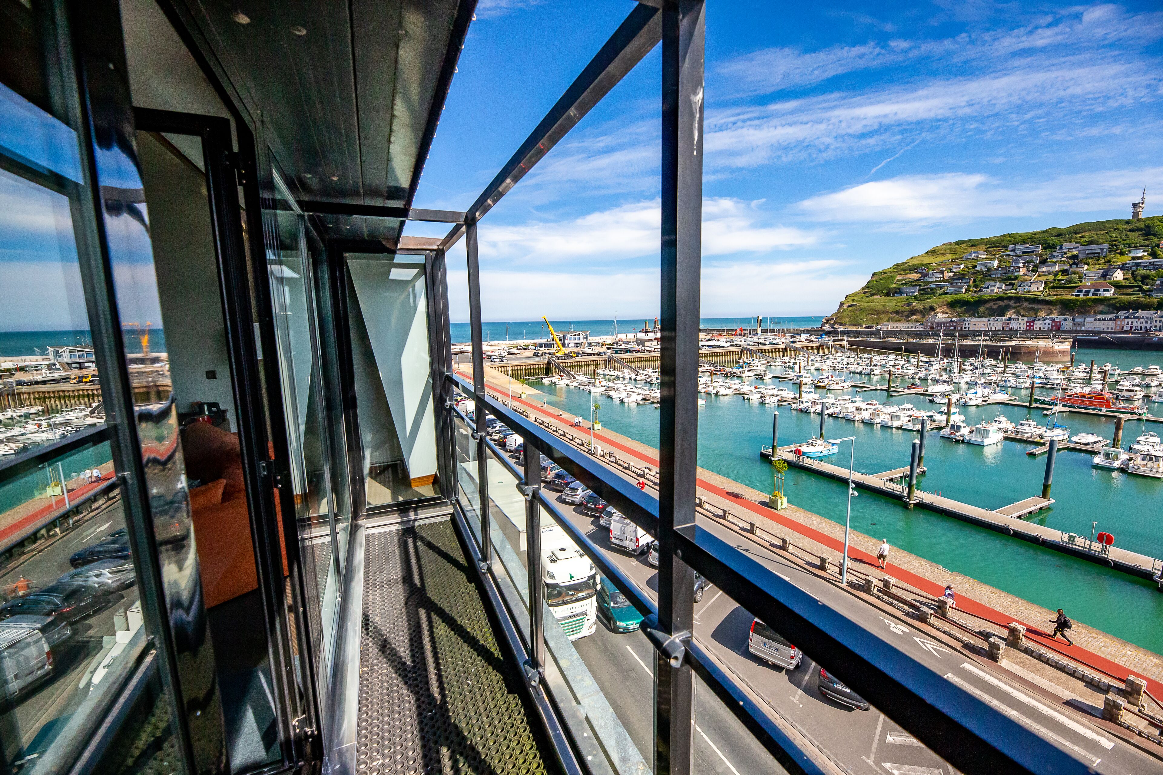 deluxe suite, multiple beds, sea view | view from room