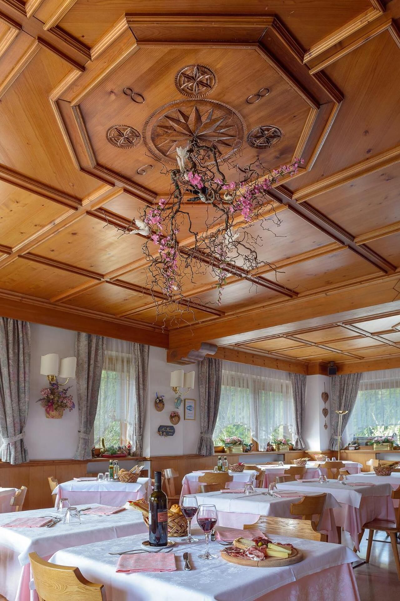 breakfast, lunch, dinner served; garden views