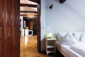 Wi-Fi de cortesia, roupa de cama