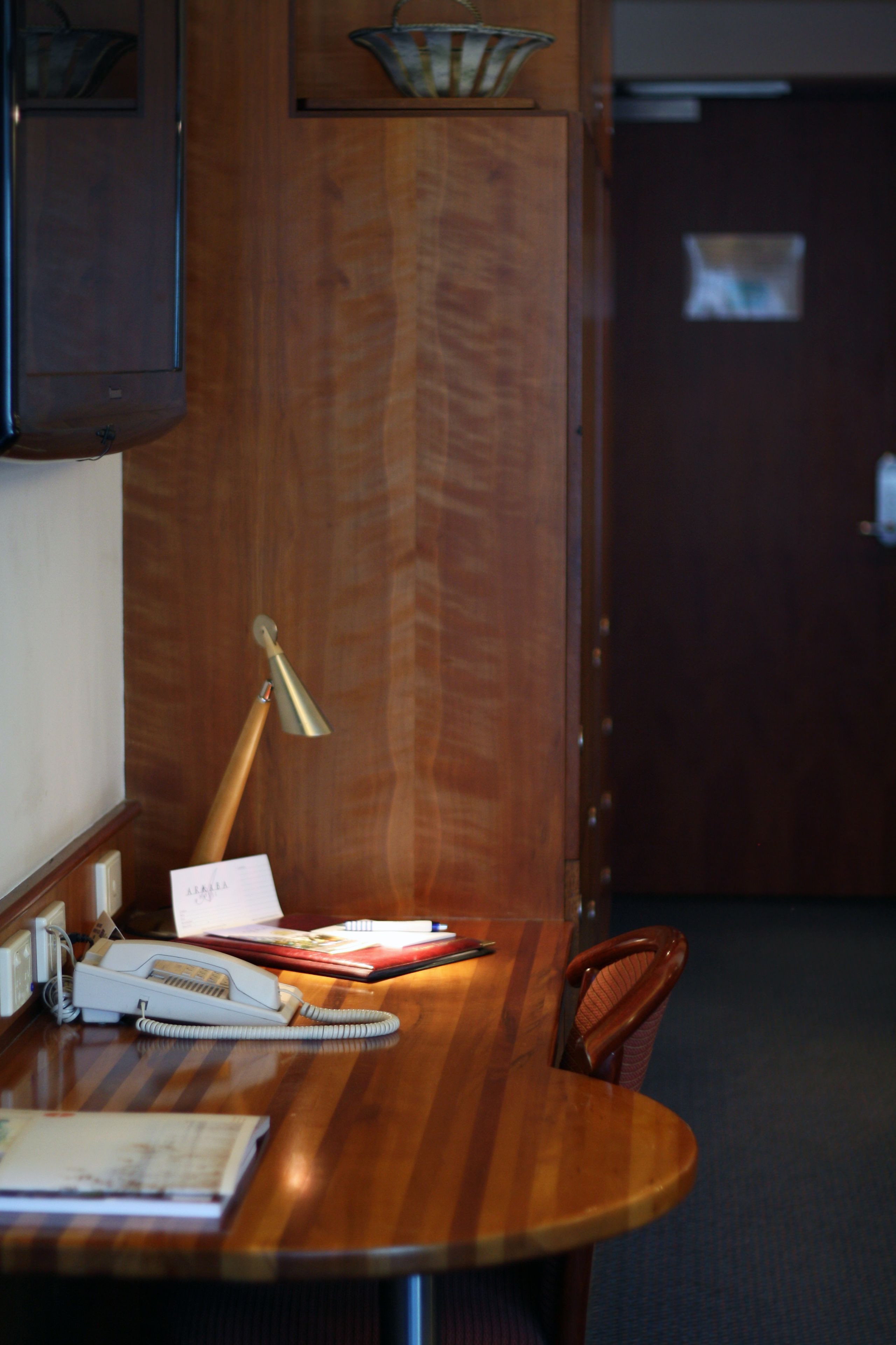 premium bedding, pillow-top beds, desk, blackout curtains