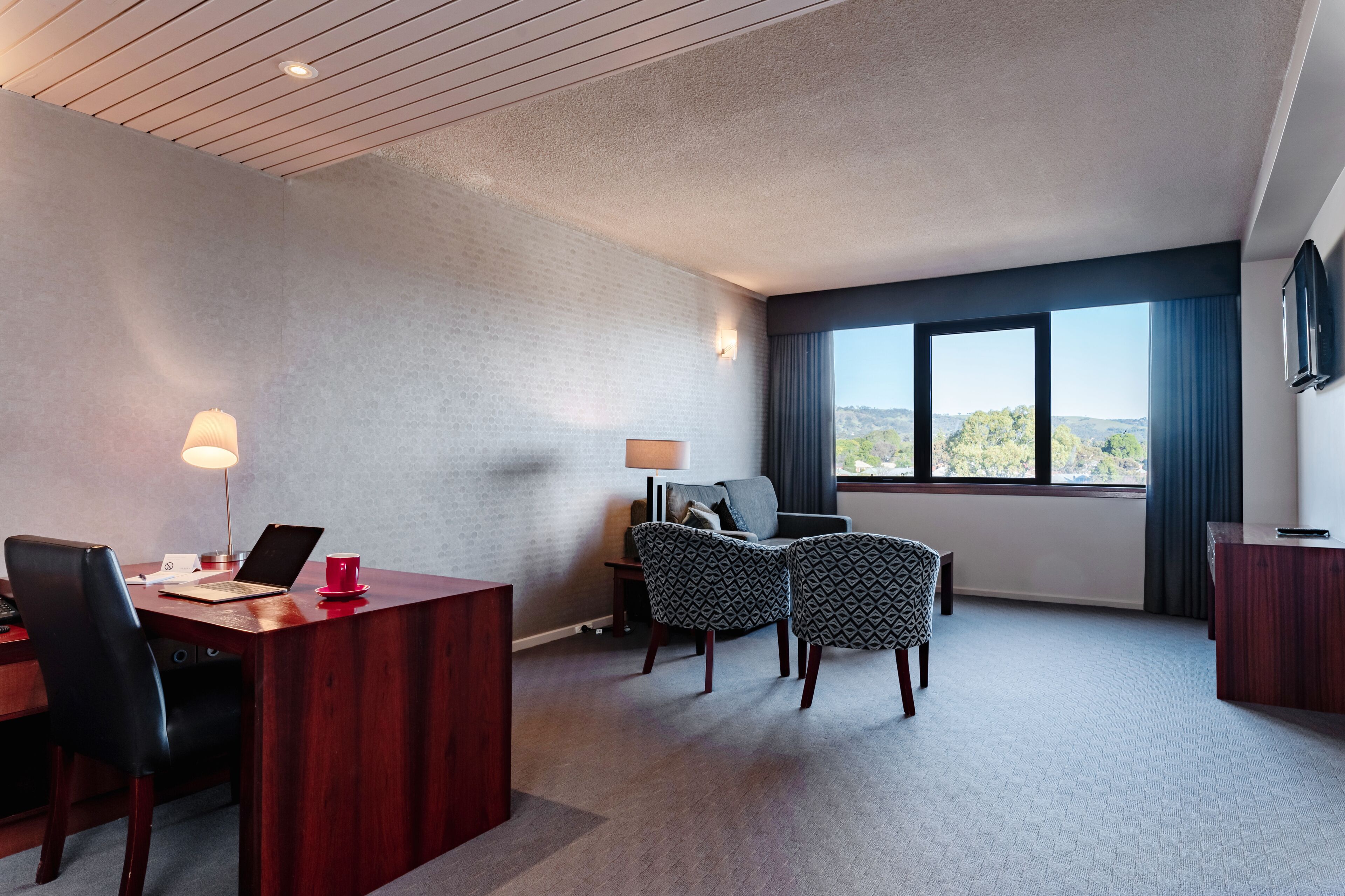 executive spa suite | living area | 42-inch plasma tv with satellite channels, tv