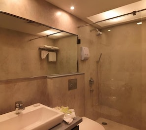 Bathroom - 24 Tech Hotel (Bengaluru)