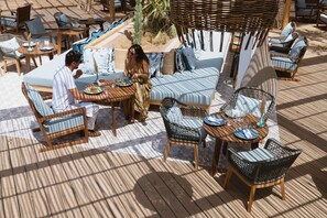 3 restaurants, breakfast, lunch, dinner served; Mediterranean cuisine
