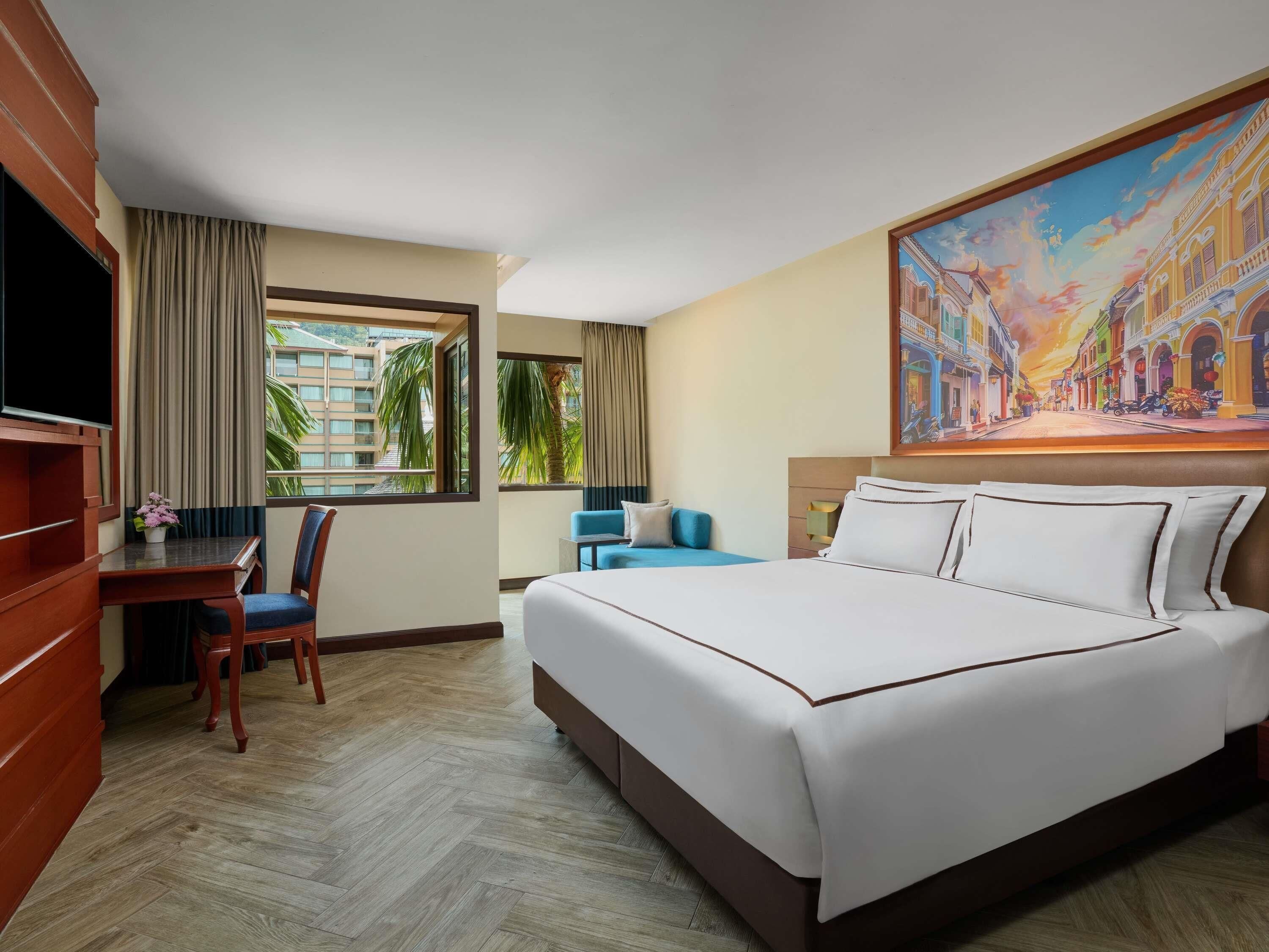 Superior Room, 1 King Bed | Premium bedding, in-room safe, individually decorated, desk