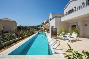 Deluxe Two Bedroom Villa with Sharing Pool | Minibar, in-room safe, desk, free WiFi