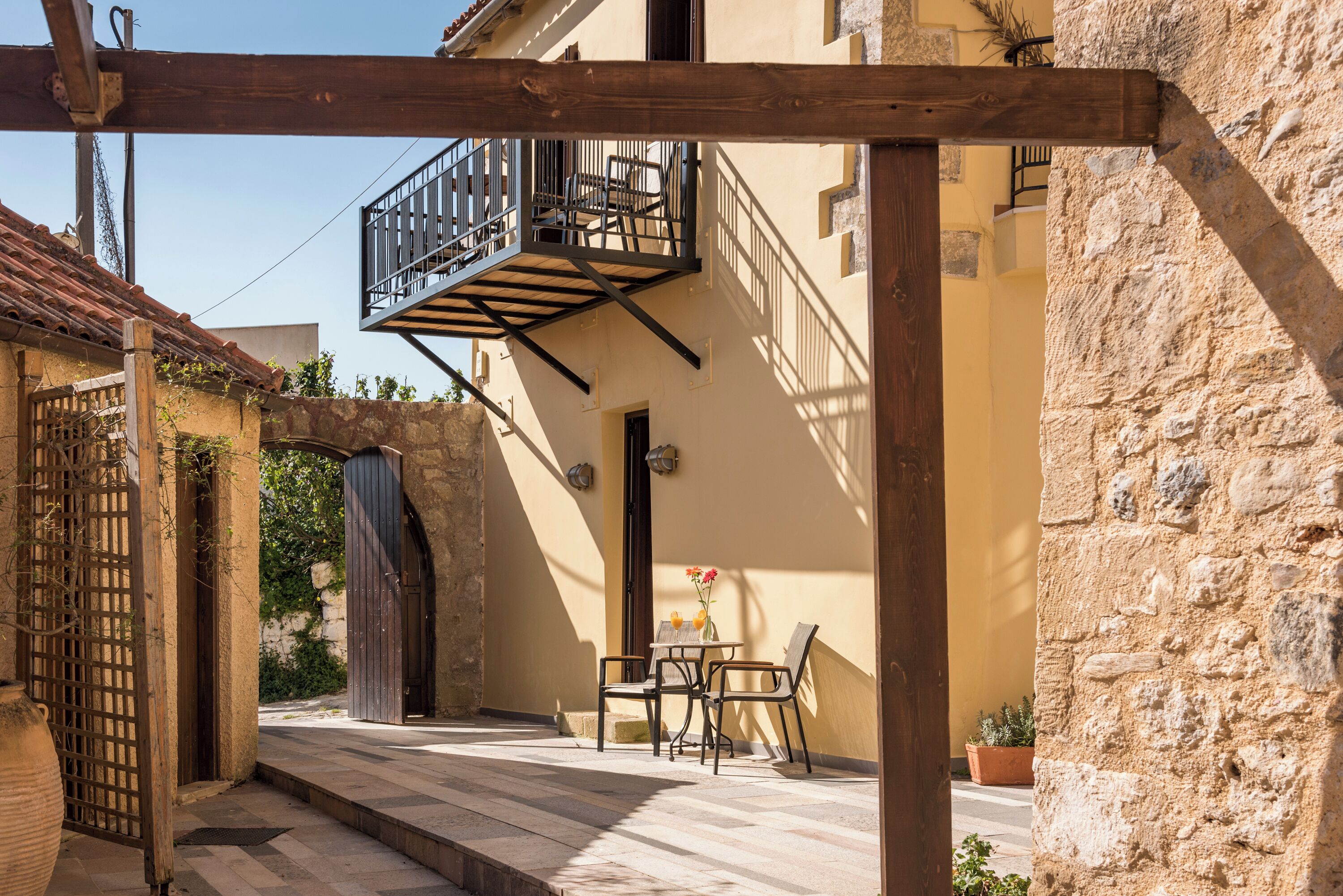 Superior-Suite, 3 Schlafzimmer | Terrasse/Patio