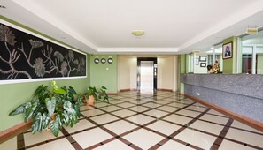Interior entrance