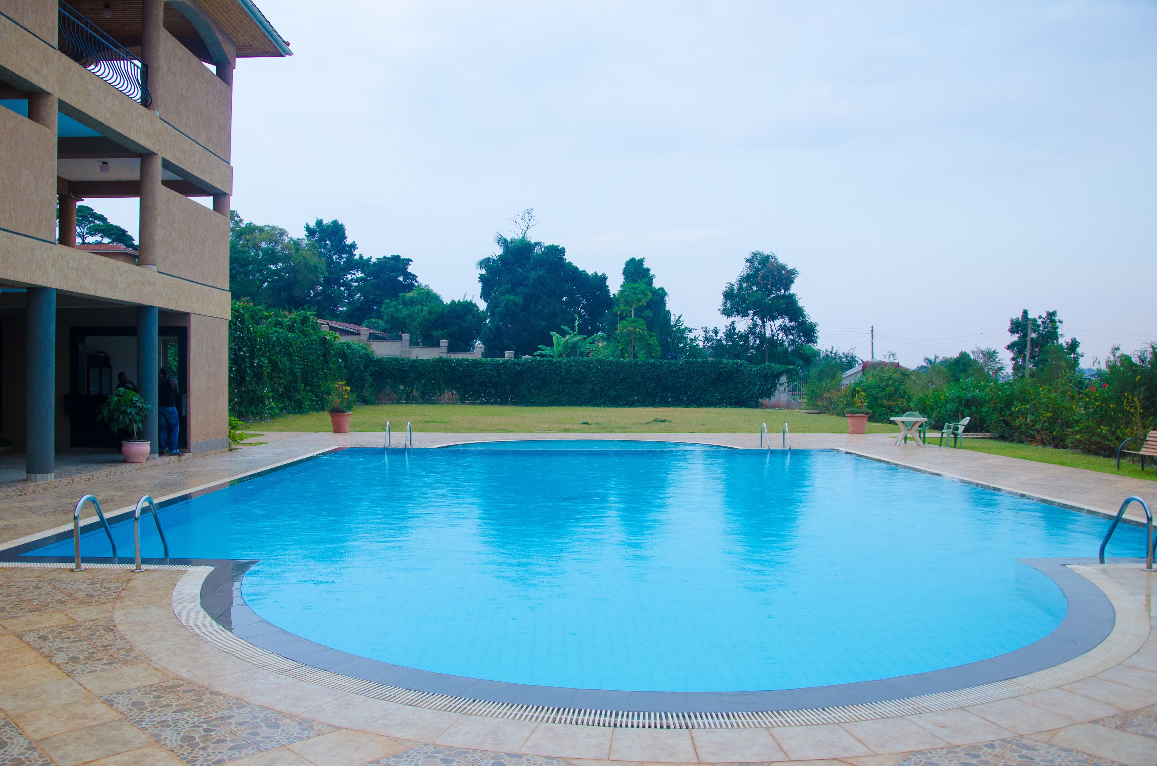 Alberca al aire libre 