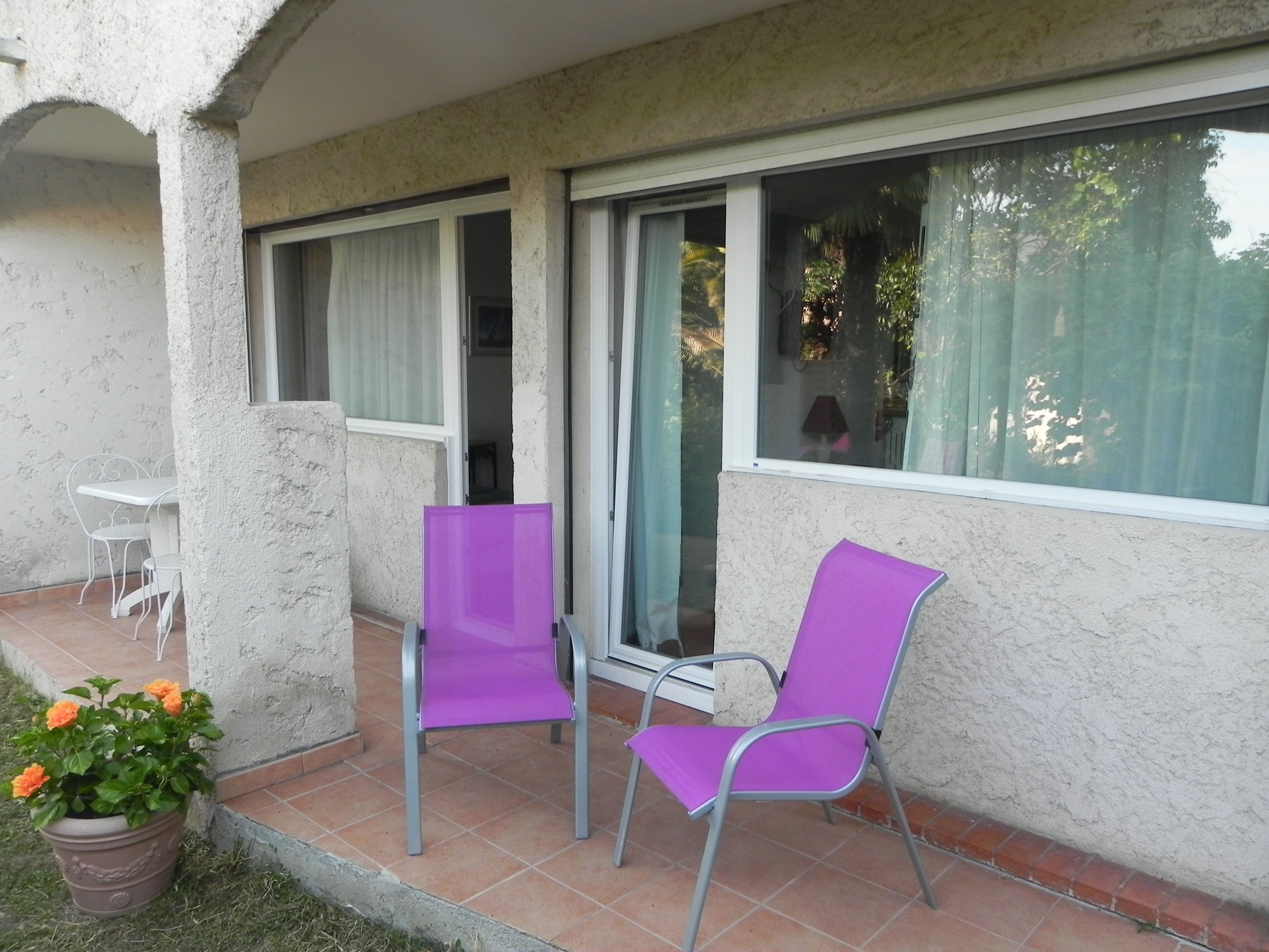 Appartement, 2 salles de bains (Motel) | Terrasse/Patio