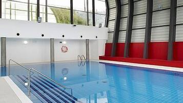 Indoor pool, outdoor pool