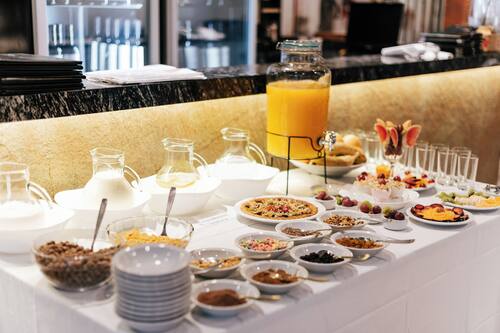 Colazione da portare via inclusa, servita tutte le mattine