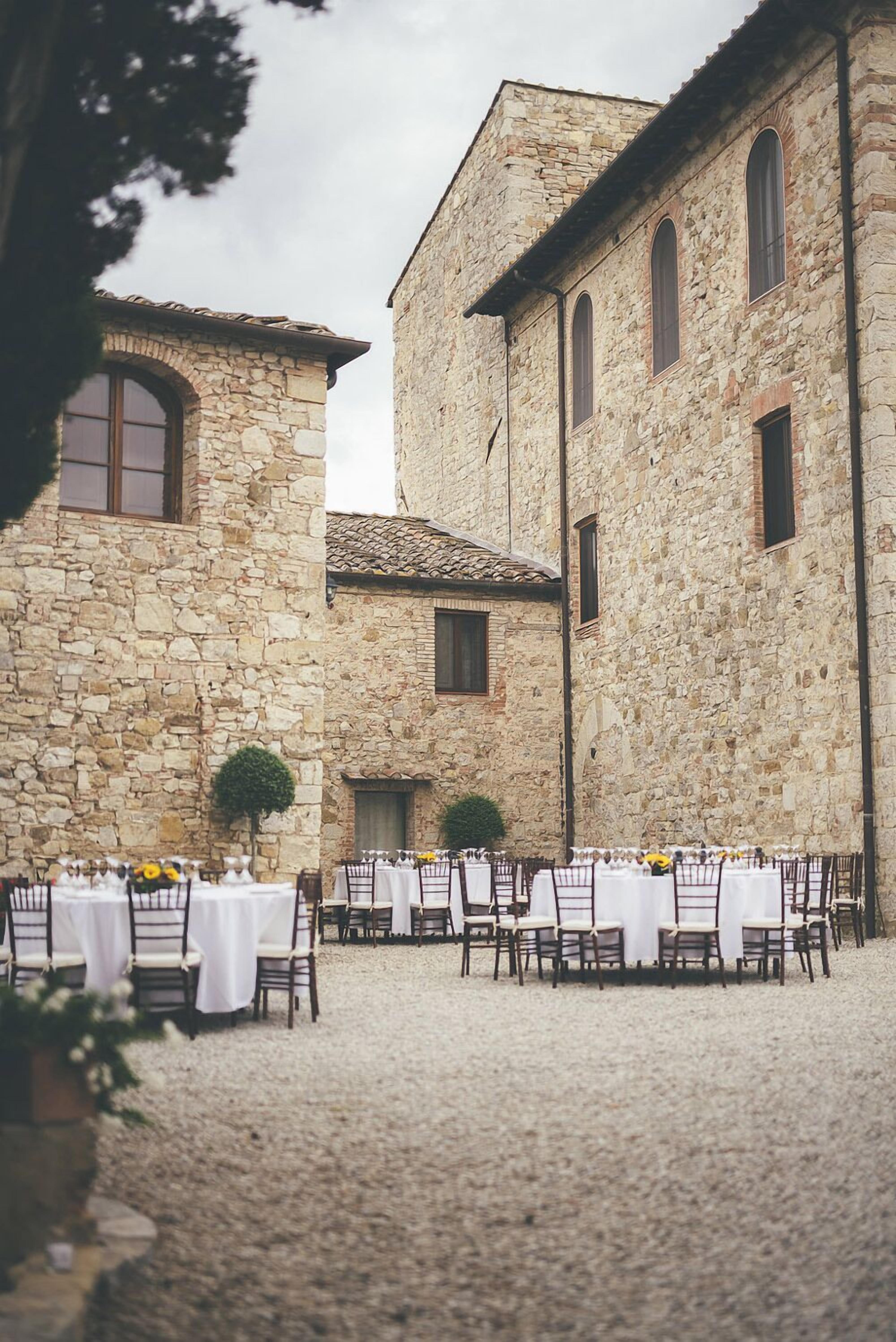 Area per ricevimenti all'aperto