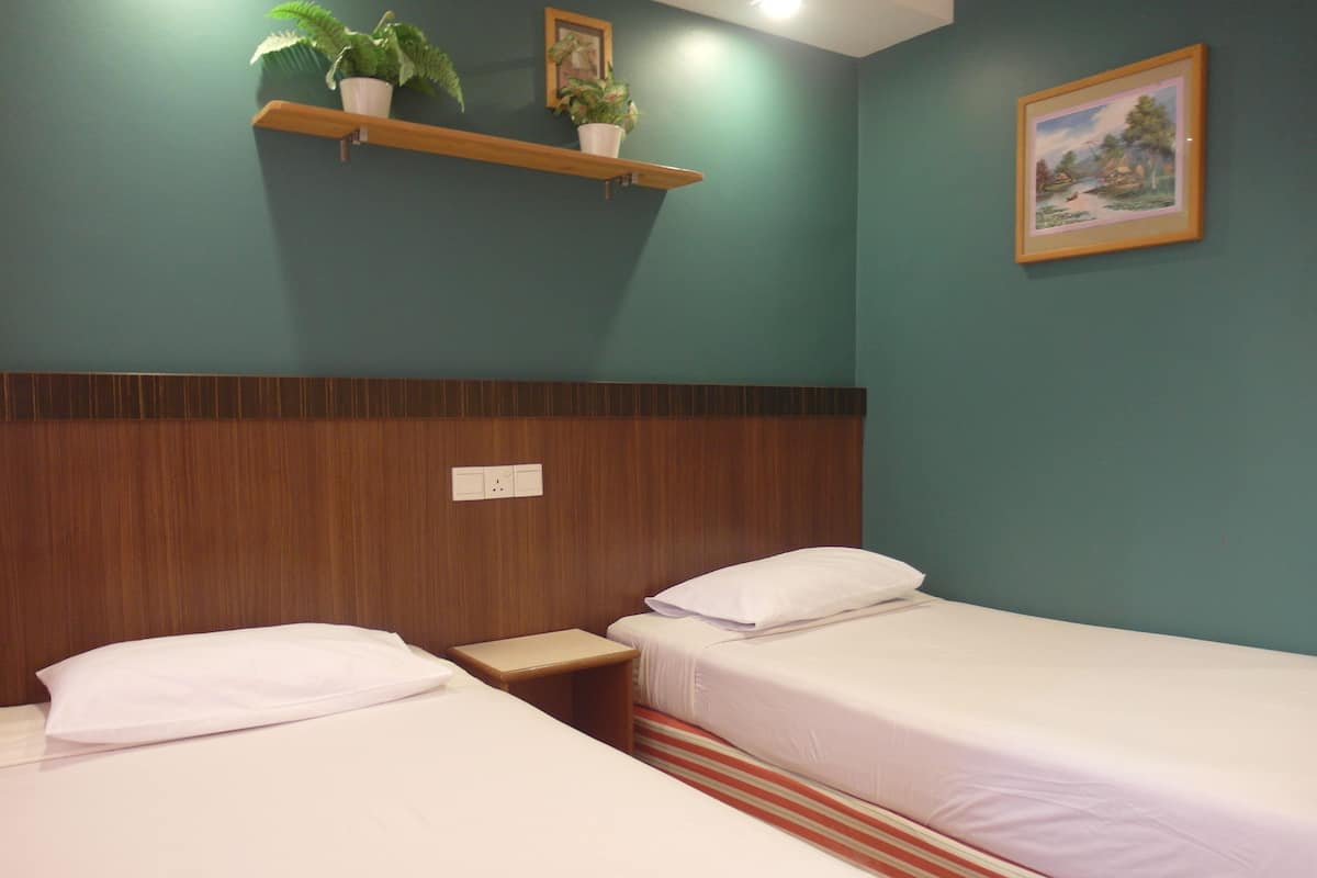 Standard Room No Windows, 2 Twin Beds | 1 bedroom, in-room safe, desk, iron/ironing board (on request)
