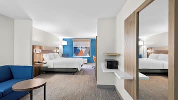 Suite, 1 King Bed, Accessible Bathtub | Iron/ironing board, free cribs/infant beds, free rollaway beds