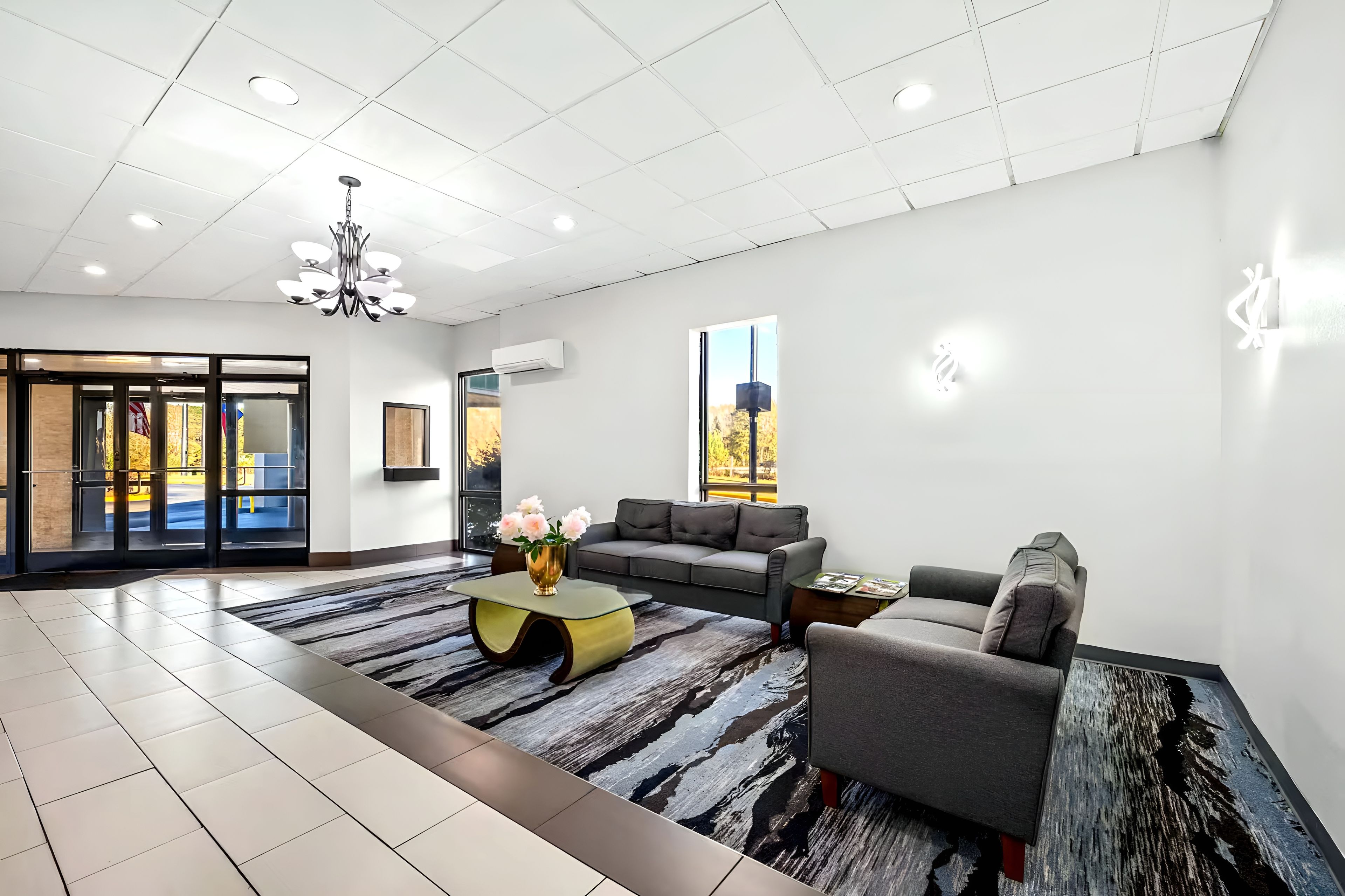 Lobby sitting area