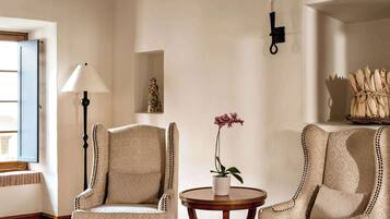 Suite (Palacio) | 1 soverom, sengetøy av topp kvalitet, dundyner og senger med overmadrass