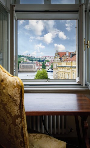 Superior Double or Twin Room, Ensuite, River View | Water view - Charles Bridge Palace (Prague)