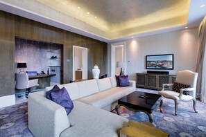 2 Bedroom Deluxe Suite | Living area | LCD TV