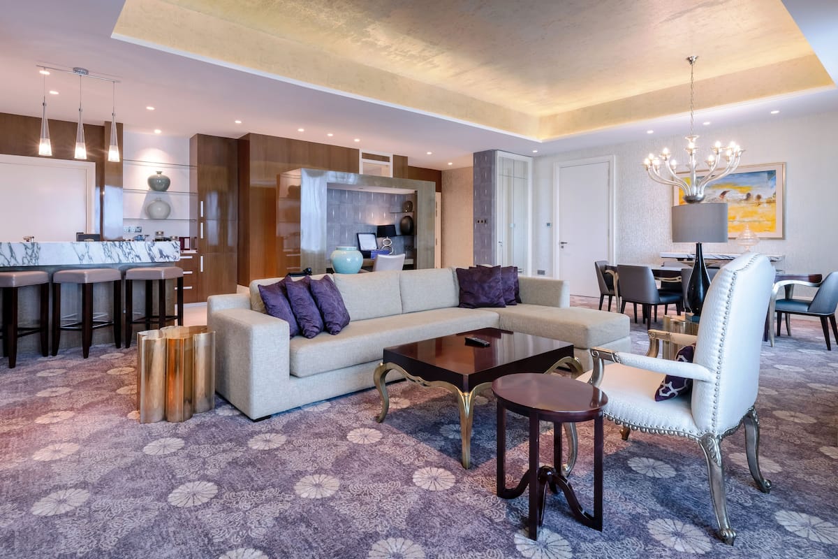 2 Bedroom Deluxe Premium Suite | Living area | LCD TV