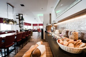 Daily buffet breakfast (EUR 19 per person)