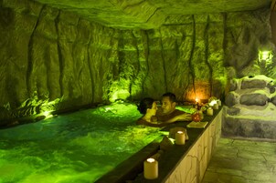 Indoor pool, outdoor pool, open 8:00 AM to 8:00 PM, pool umbrellas
