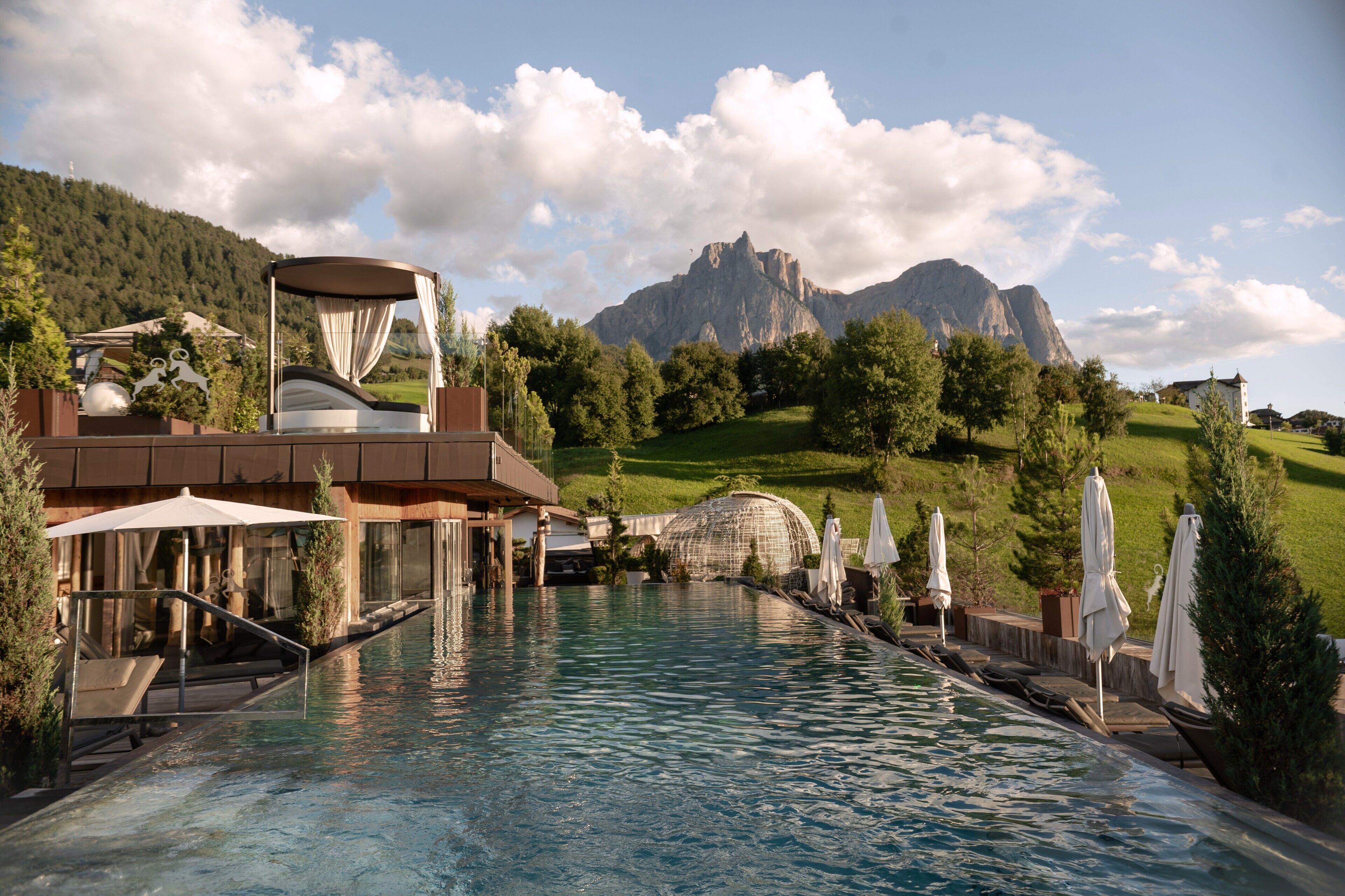 Indoor pool, outdoor pool, open 8:00 AM to 8:00 PM, pool umbrellas