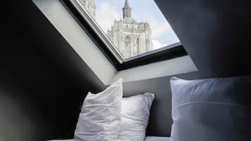 Standard Double Room, City View | Premium bedding, down duvets, pillow-top beds, in-room safe