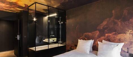 Biancheria da letto di alta qualità, copriletto in piuma