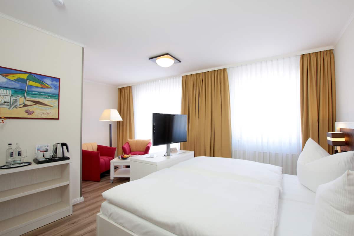 Junior-Doppelzimmer | 1 Schlafzimmer, Allergikerbettwaren, kostenlose Babybetten