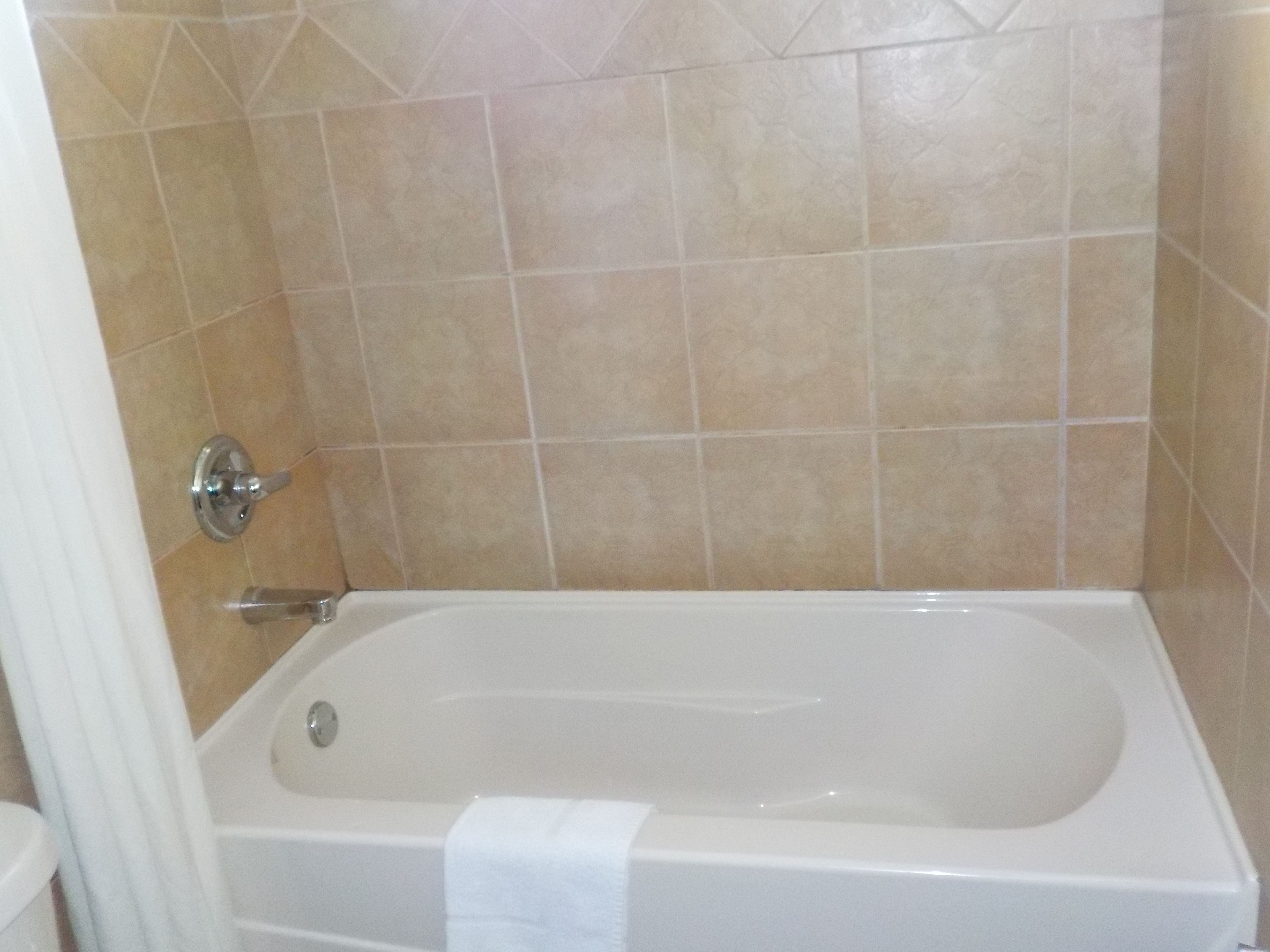 Dusche im Bad