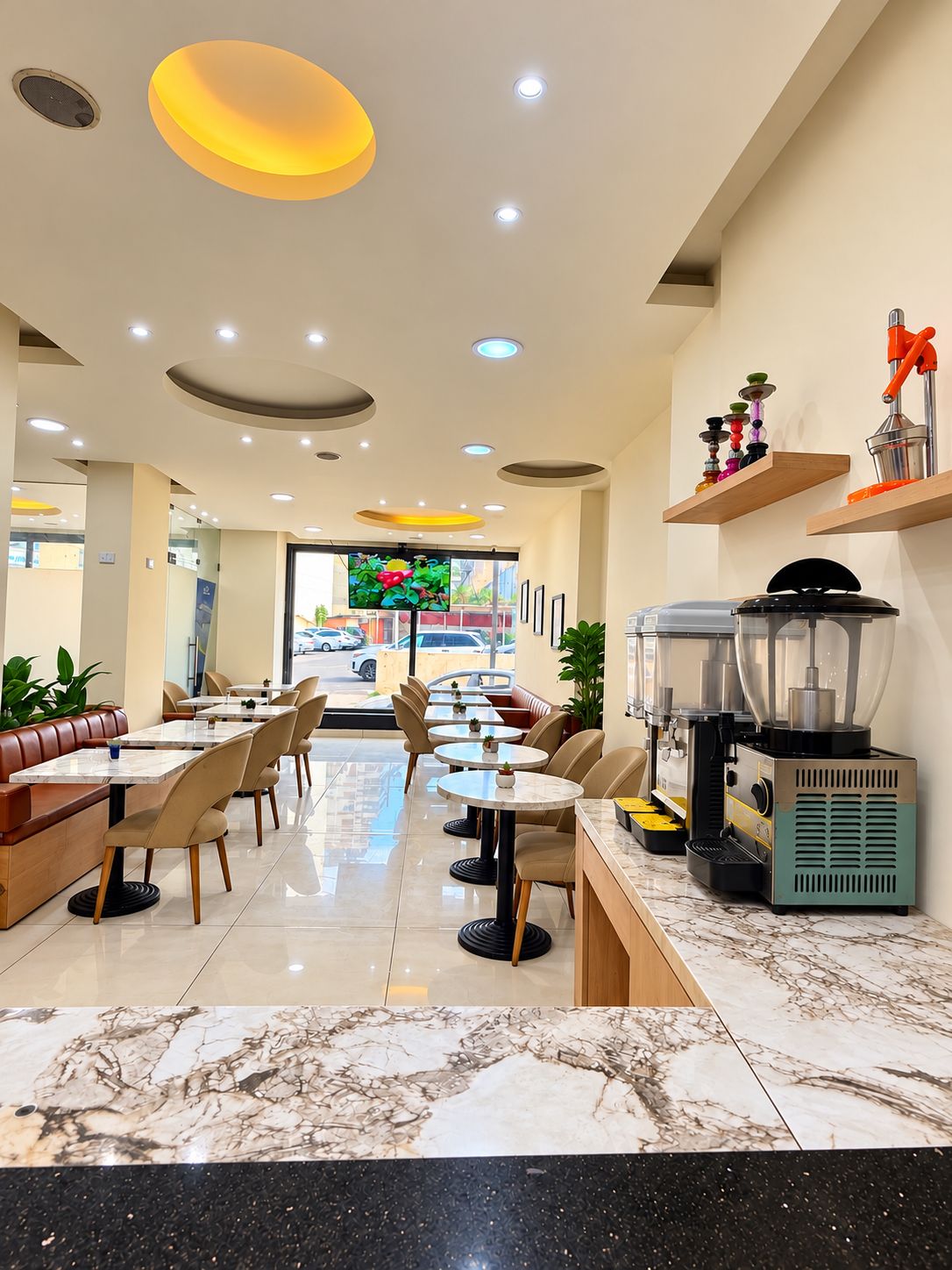 Breakfast area
