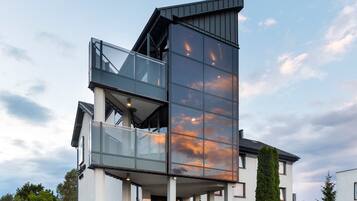 Fassade der Unterkunft