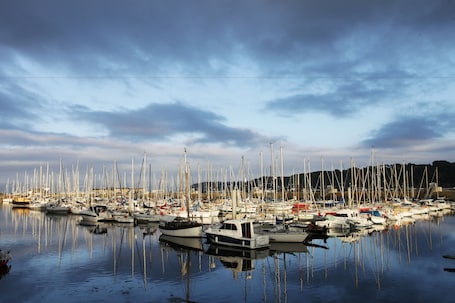Prestige Suite, Harbor View | Premium bedding, in-room safe, desk, laptop workspace