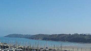 Vue depuis lâhĂ©bergement