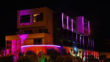 Front of property - evening/night