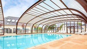 Seasonal outdoor pool - Residence Le Domaine de la Corniche - Vacancéole (Auberville)