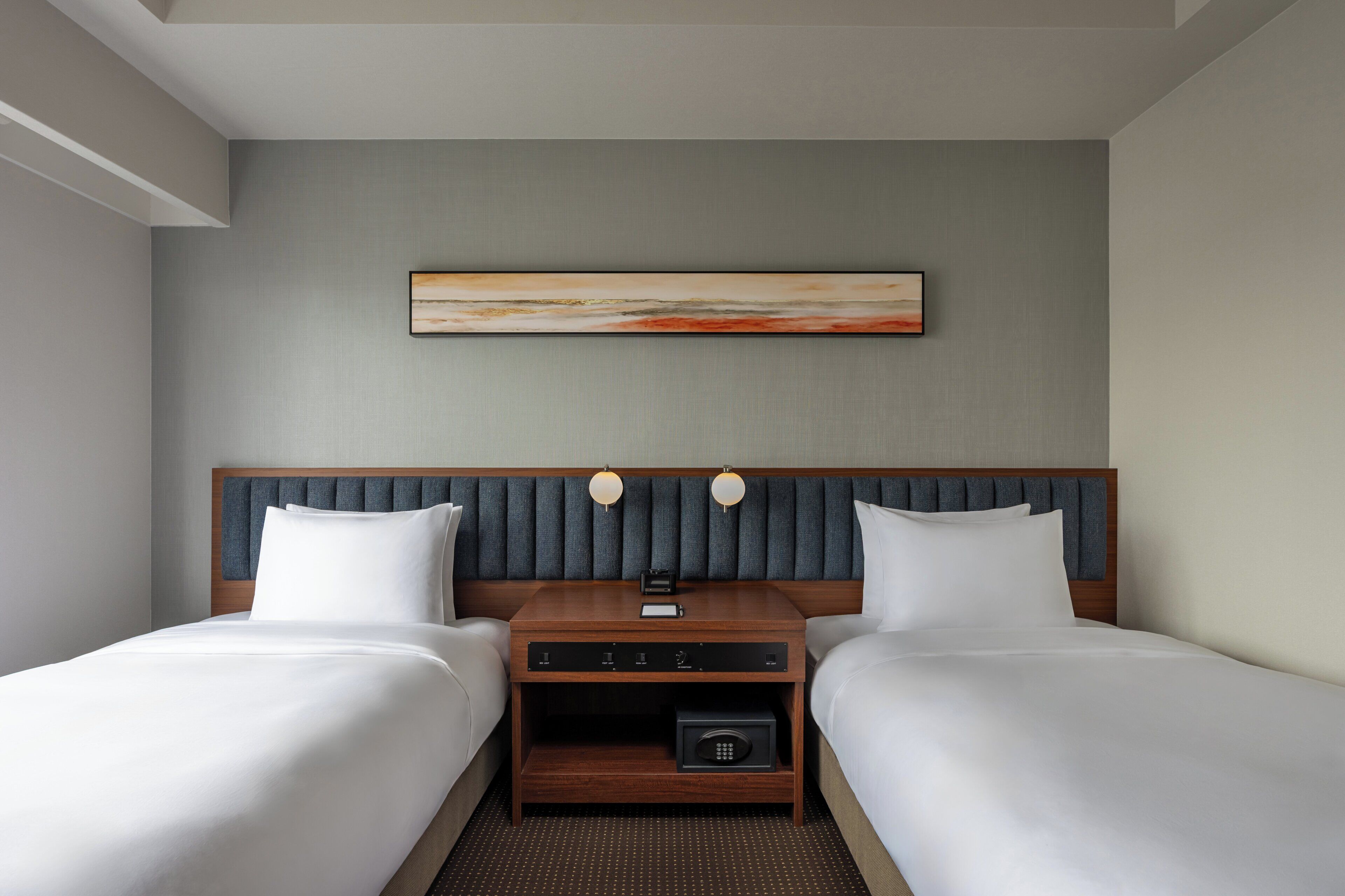Standard Room, 2 Single Beds, Accessible | In-room safe, desk, laptop workspace, blackout curtains