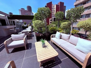 Terrace/patio - Residence L'heritage Hipólito Taine by Bluebay (Mexico City)