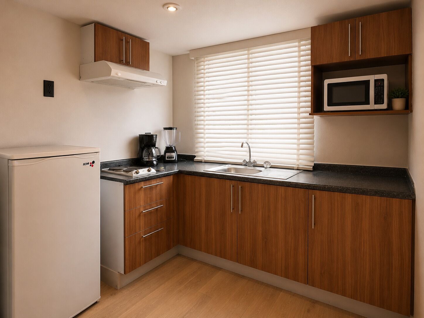 Quarto luxo | Cozinha americana privada