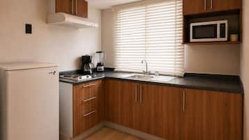 Quarto luxo | Cozinha americana privada