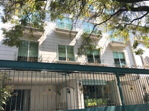 Façade de l’hébergement