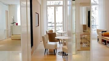 Sala de estar en el lobby
