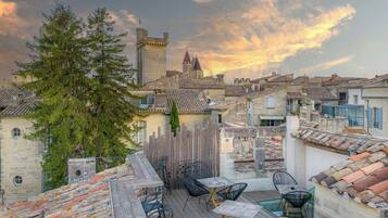 Terrasse sur le toit